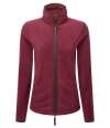 PR824 Premier Ladies Artisan Fleece Jacket Burgundy / Brown colour image